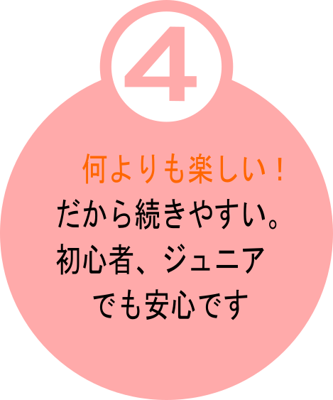 テンテニススクールはココが違う４